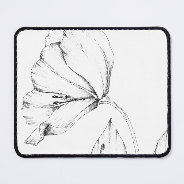 Item preview, Black and white tulip designed and sold by PetitMartin.