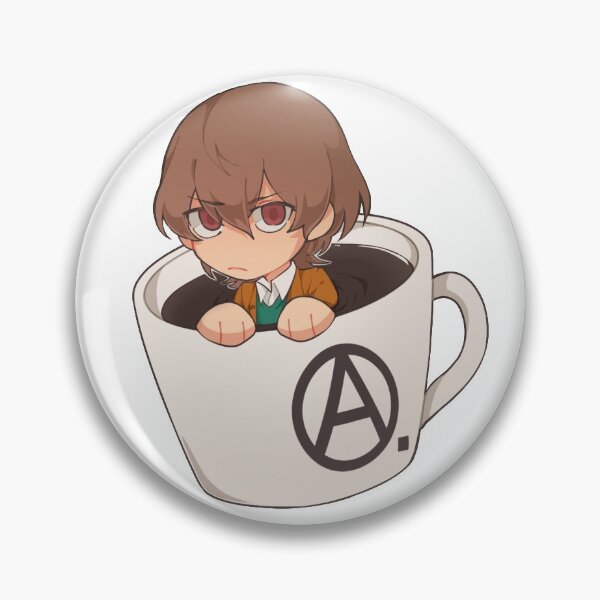 Aperçu de l'œuvre Goro Akechi 3e semestre Persona 5 Coffee Merch créée et vendue par Hephasst.
