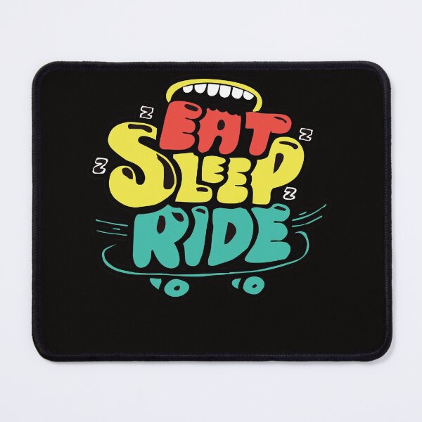 Item preview, Eat, sleep, ride - skateboarding rules! designed and sold by wazoosi.