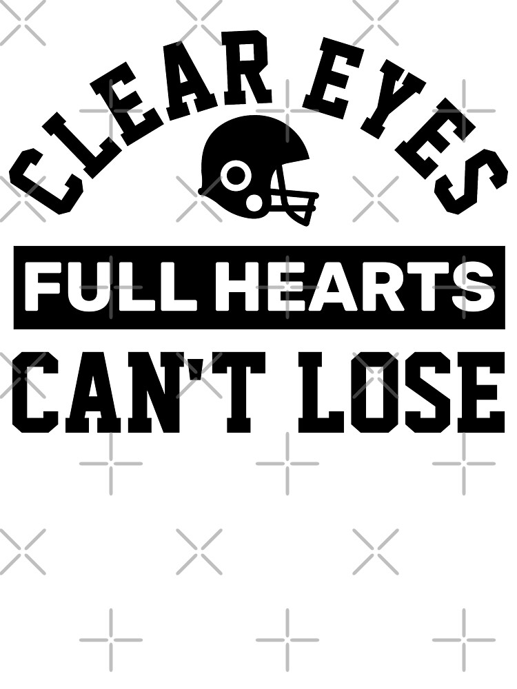 FNL quote - Stickers — Clear Eyes Full Hearts