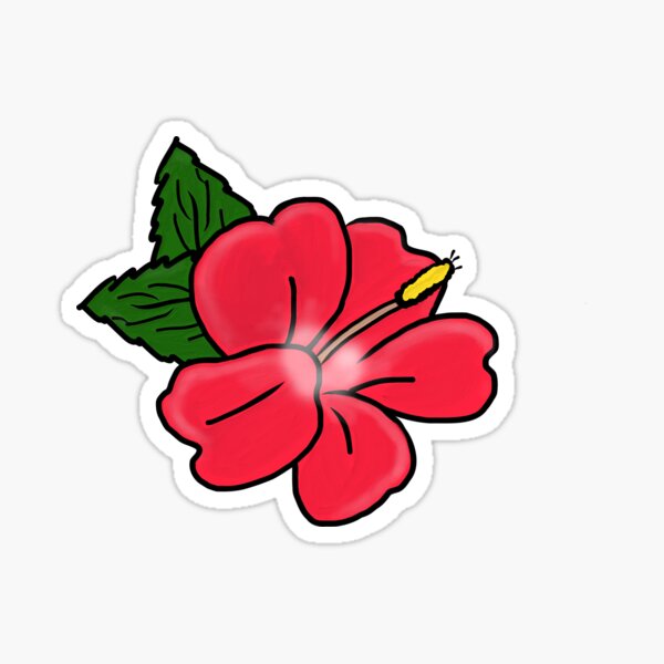 Pack de stickers Fleurs Tropicales - 10 grands stickers - Thème fleu –  AdyLShop