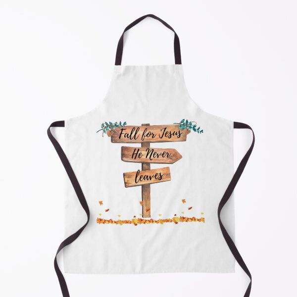 Item preview, Fall for Jesus He Never Leaves designed and sold by Lorify.