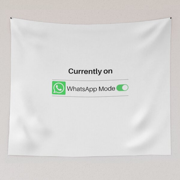 Item preview, Currently on WhatsApp mode designed and sold by WondrousMerch.
