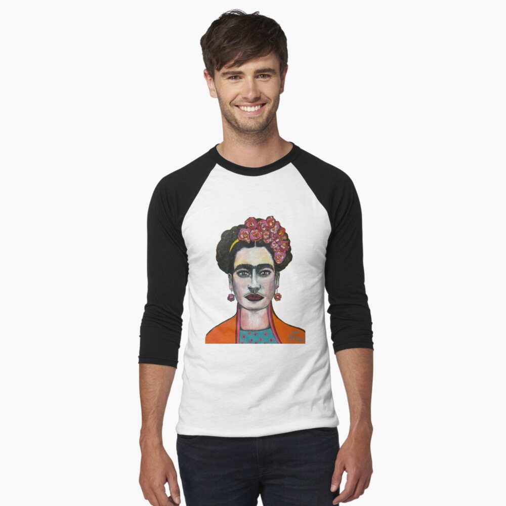 Item preview, Baseball ¾ Sleeve T-Shirt designed and sold by MarianneTowArt.