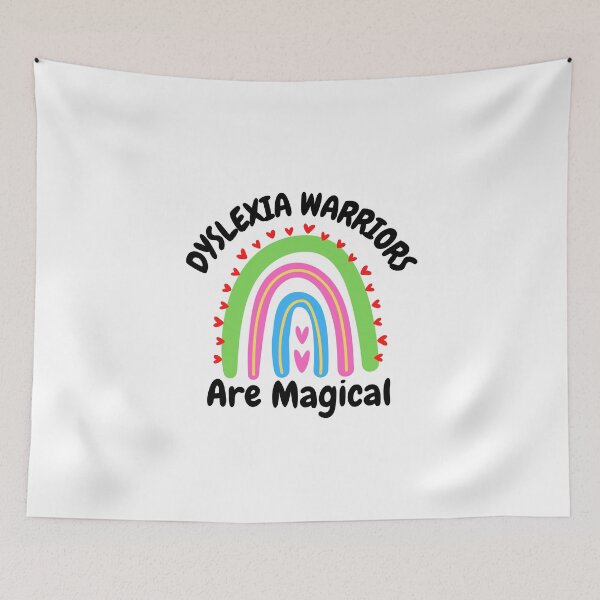 Item preview, Dyslexia Warriors Are Magical, World dyslexia awareness day designed and sold by Sasikharn.