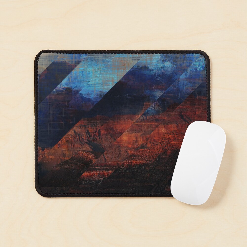 Deconstructing Time Altered Landscapes Grand Canyon Mouse Pad