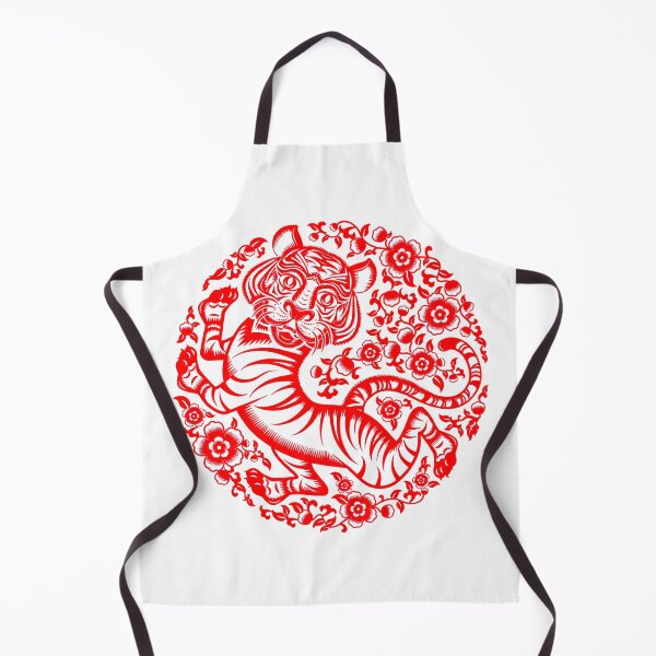Item preview, Red Chinese New Year Tiger designed and sold by HolidayBug.