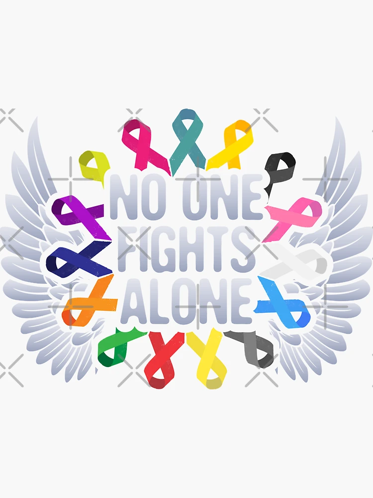Fight Cancer Butterfly Cancer Awareness All Cancer Cancer Ribbons Cancer  Rainbow Metal Sign -  Israel