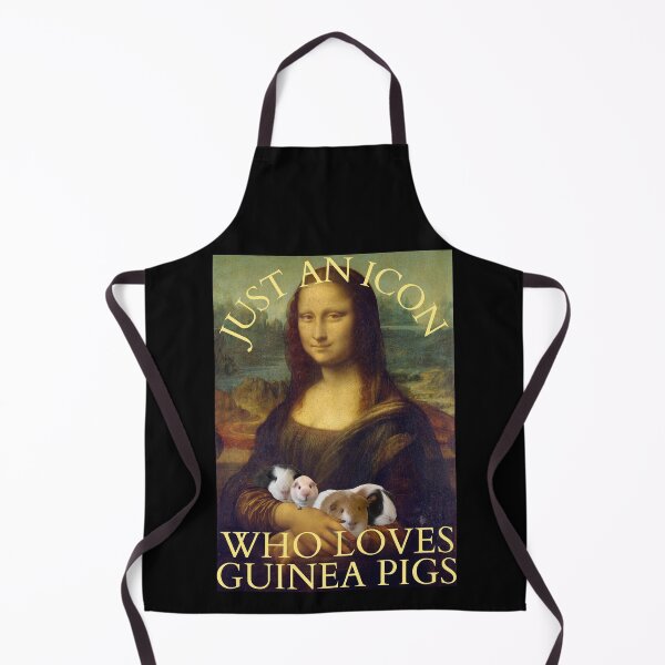 Item preview, Pet portraits Guinea pig herd with Mona Lisa designed and sold by 1DaisyChainLane.