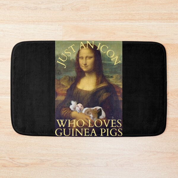 Item preview, Pet portraits Guinea pig herd with Mona Lisa designed and sold by 1DaisyChainLane.