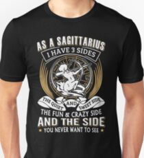 Als Schütze habe ich 3 Seiten Slim Fit T-Shirt