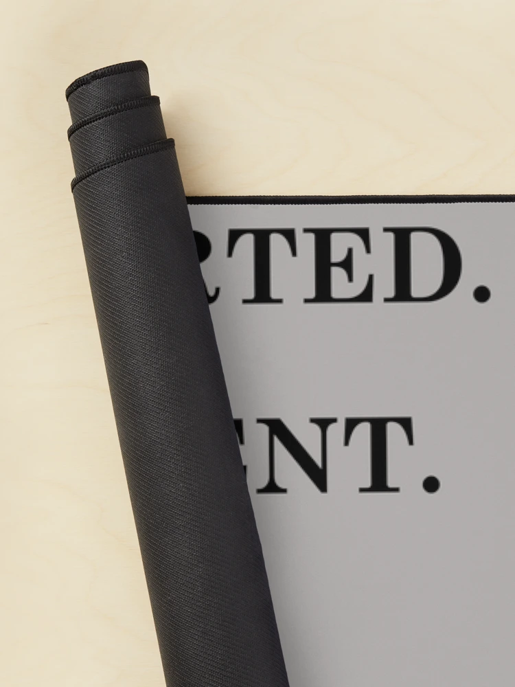 Thumbnail 2 of 5, Mouse Pad, Hello Introvert! designed and sold by TrulyRested.