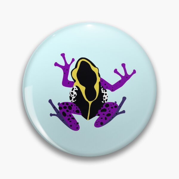 Item preview, Frogs - transgender and non binary colours designed and sold by Gender Minorities Aotearoa.
