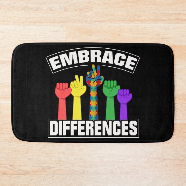 Item preview, Embrace Differences Proud and Support Autism Awareness Inspirational Child Advocates designed and sold by Merchking1.
