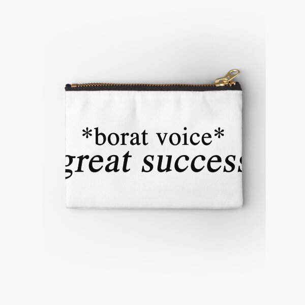 Item preview, Borat 2 Great Success Sticker - Subsequent Movie Film Sequel Sacha Baron Cohen Quotes Meme New Movie 2021 Watch Apparel Funny Gift Present Trailer Poster Cast Characters Interview Fan Art Print Joke designed and sold by qualityprinting.