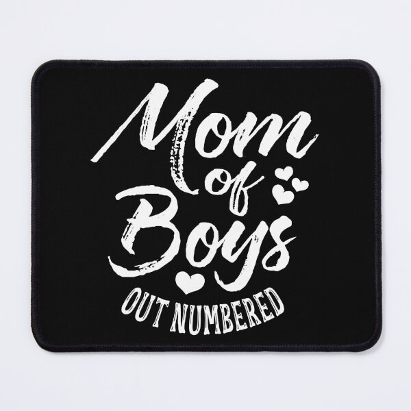 Item preview, Mom of Boys Outnumbered Funny Boss Mothers Day Proud Mom Appreciation Cute Parenting designed and sold by Merchking1.