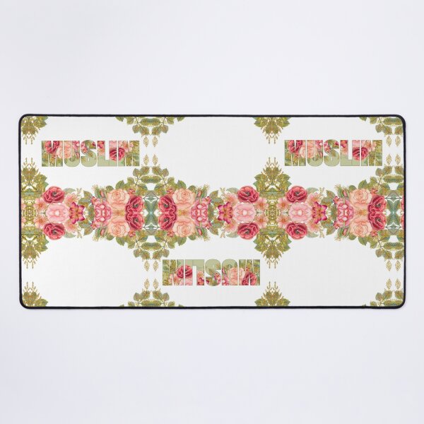 Item preview, Muslim floral - green, pink and peach designed and sold by hasbeenz.