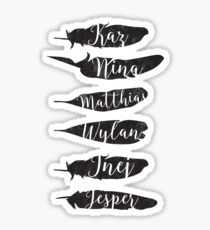 Pegatina The Dregs - Six Of Crows