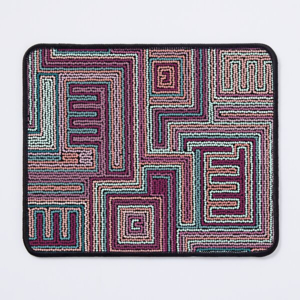 Item preview, tribal abstract stripped geometric background designed and sold by lantica.