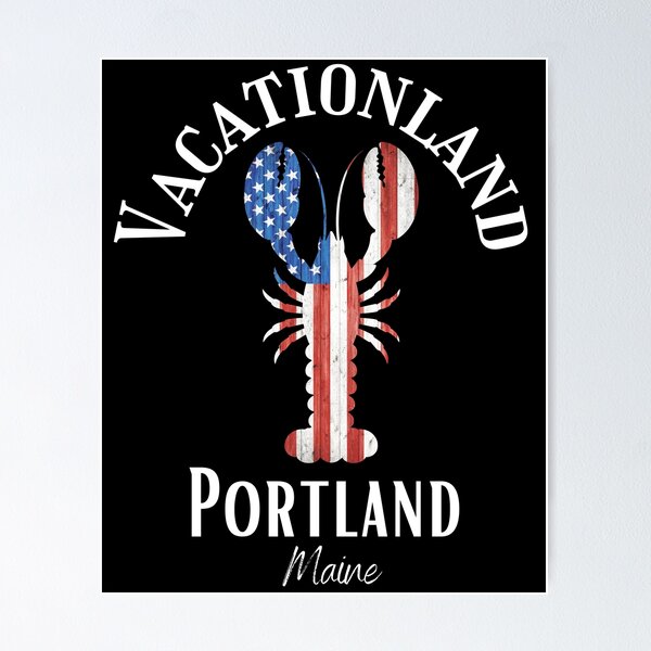 Item preview, Portland Maine Patriotic Lobster designed and sold by JosephTHooper.