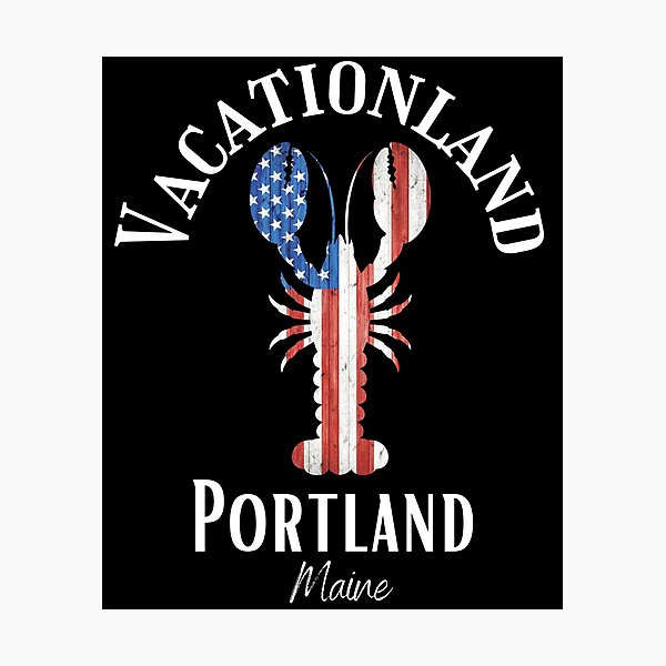 Item preview, Portland Maine Patriotic Lobster designed and sold by JosephTHooper.