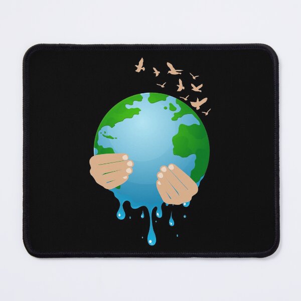 Item preview, Stop Global Warming Melting Mother Earth Climate Change is Real designed and sold by Merchking1.