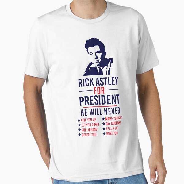 Item preview, Rick Astley For President designed and sold by kjanedesigns.