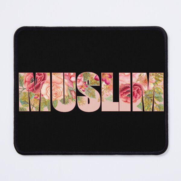 Item preview, Muslim floral - pink, green and peach designed and sold by hasbeenz.