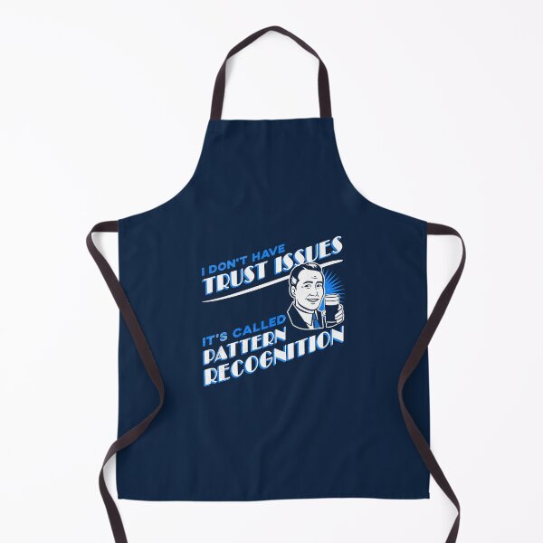 Item preview, I Don't Have Trust Issues, It's Called Pattern Recognition - Retro Comic Man designed and sold by MnEmzStudio.