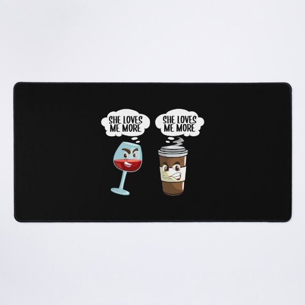 Item preview, Wine And Coffee Argument, Funny Mothers Lifestyle Drinkers Pun designed and sold by Merchking1.