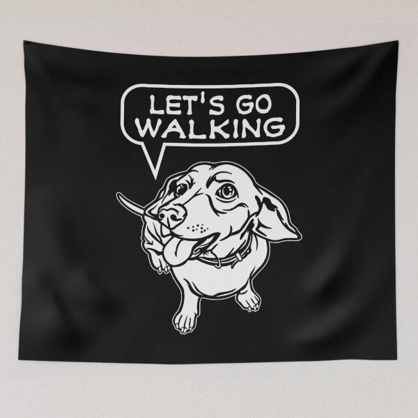 Item preview, Lets Go Walking Take a Walk With Dog Pet Day Walkers designed and sold by Merchking1.