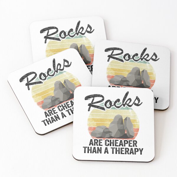 Item preview, Rocks Are Cheaper Than A Therapy Mineral Collector Geologist designed and sold by Stronzi.