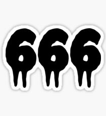 Pegatina 666
