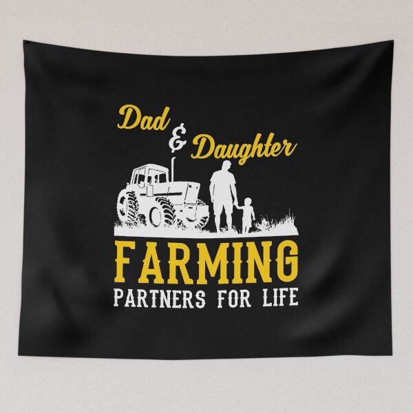 Item preview, Farmer, Dad And Daughter, Farming Partners For Life, Rancher Appreciation Farmer designed and sold by Merchking1.