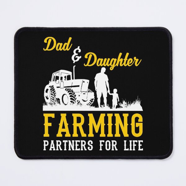 Item preview, Farmer, Dad And Daughter, Farming Partners For Life, Rancher Appreciation Farmer designed and sold by Merchking1.