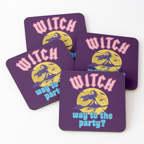 Item preview, Halloween Witch Way to the Party? - Funny Witch designed and sold by Numero14.