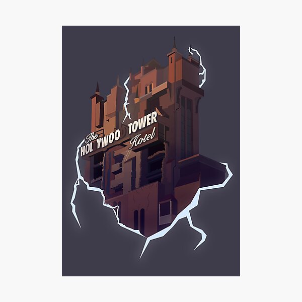 Tower of terror Photographic Print