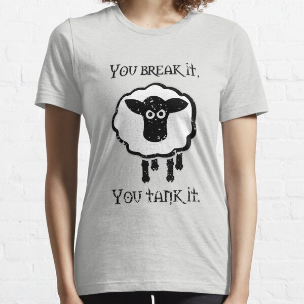 You Tank It - sheep (distressed) Essential T-Shirt