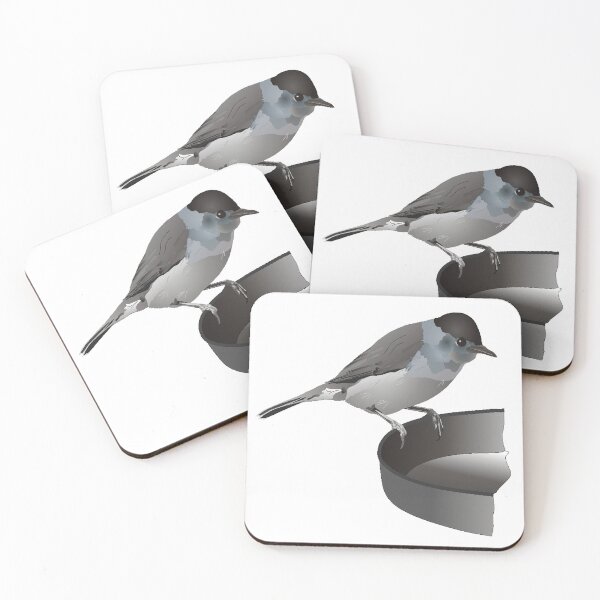 Item preview, Blackcap Garden Bird / Woodland Bird Illustration designed and sold by BijouArt.