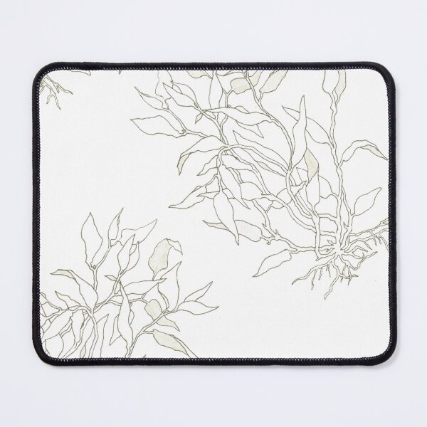 Item preview, Leafy bushes on white designed and sold by SileneDidIt.