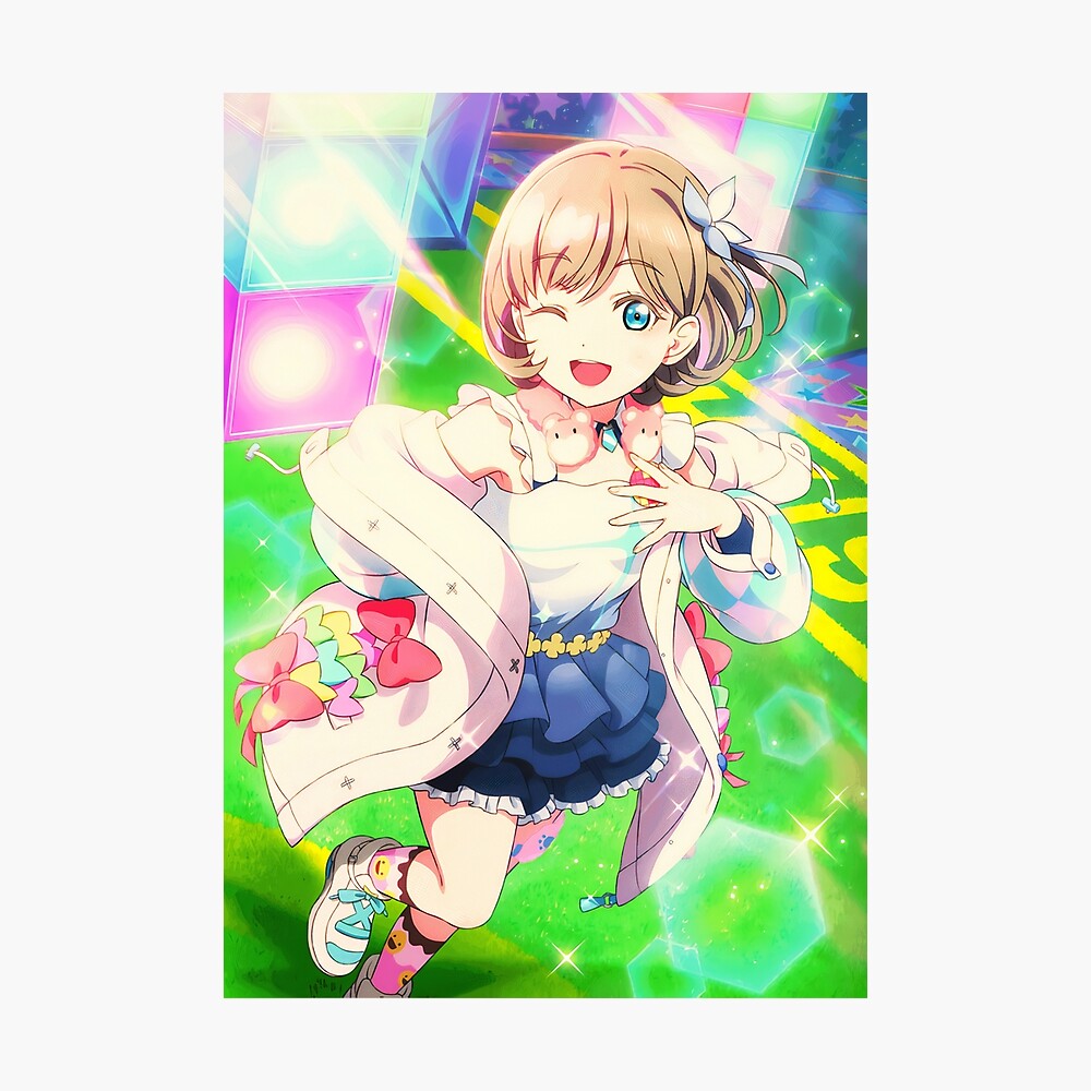 Keke Tang Hajimari Wa Kimi No Sora Love Live Superstar Poster By Seravinaleona Redbubble