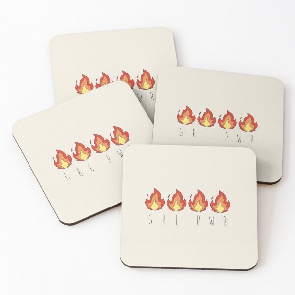 Item preview, GIRL POWER FIRE designed and sold by SmartDigitalArt.