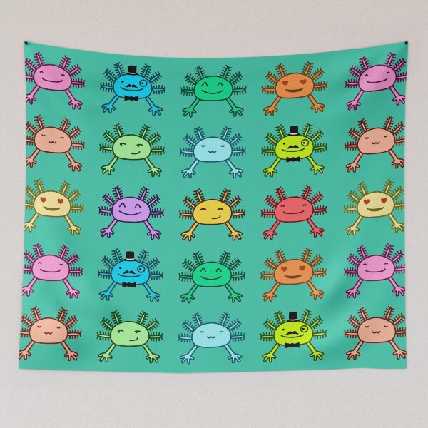 Item preview, Merry axolotl collection designed and sold by Sanguinik.