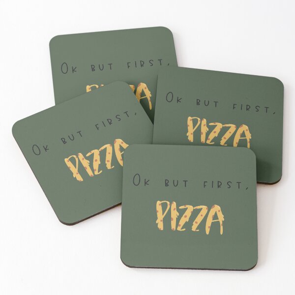 Item preview, Ok but first, Pizza designed and sold by Millyscribbles.