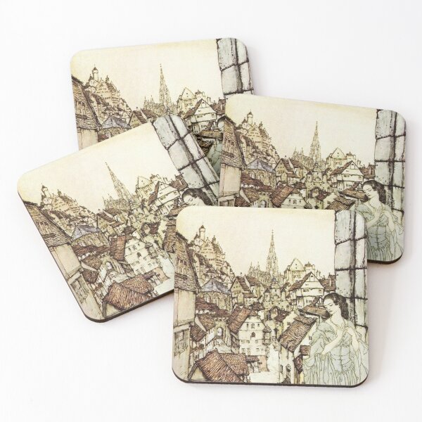 Item preview, Ligeia by Edgar Allan Poe - Arthur Rackham designed and sold by Vintage Designs +.