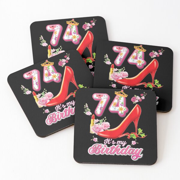 Item preview, It's My Birthday 74 Year Old Sexy And Fabulous 74th Pink  designed and sold by janetconnie8l.