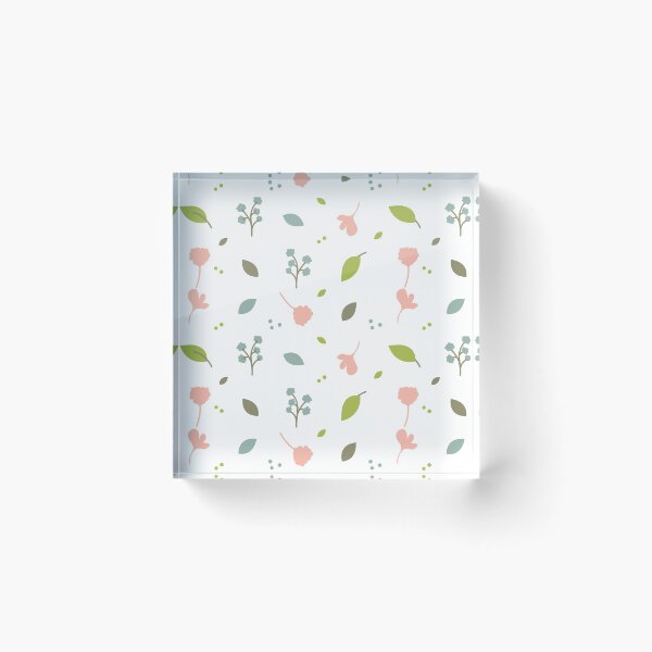 Item preview, Summer Foral Blossom Leaves Pattern designed and sold by tnwbank.