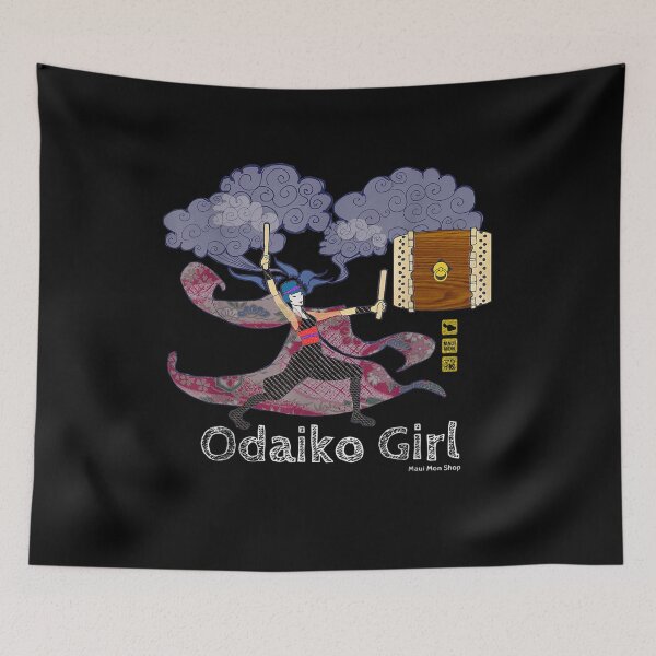 Item preview, Odaiko Girl By Maui Mon Hawaii Trendy Taiko  designed and sold by janetconnie8l.