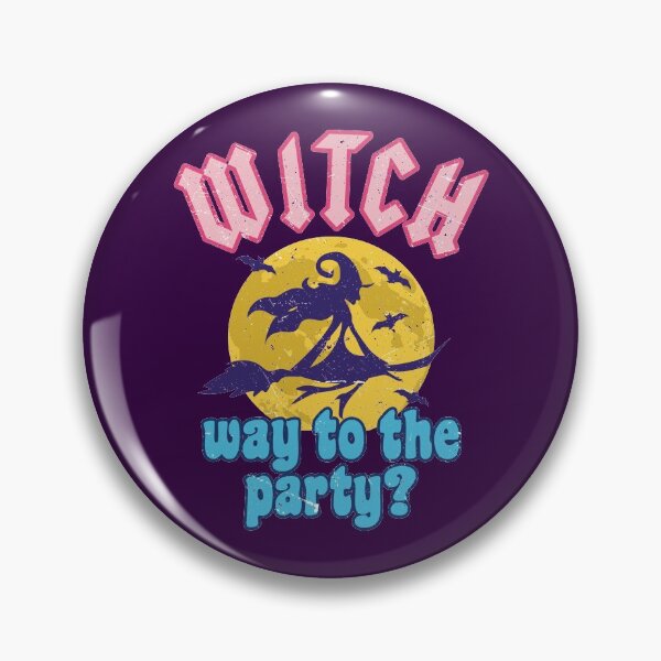 Item preview, Halloween Witch Way to the Party? - Funny Witch designed and sold by Numero14.