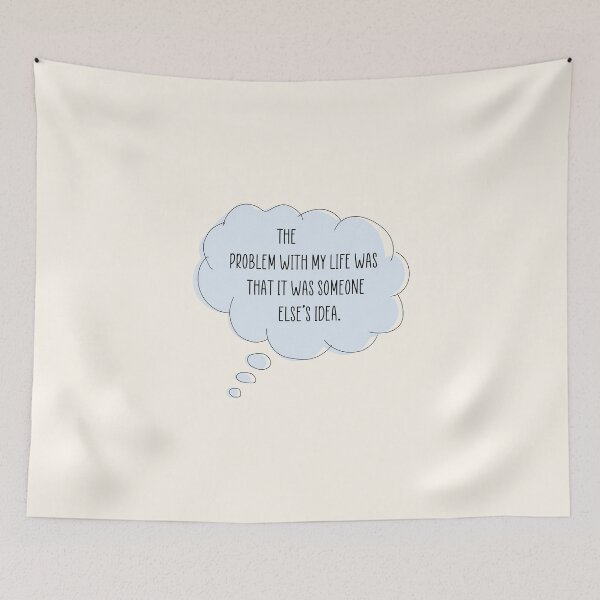 Item preview, the problem with my life was that it was someone else’s idea. designed and sold by Pinu92.